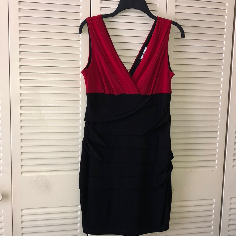 Sweet Storm Red & Black Dress